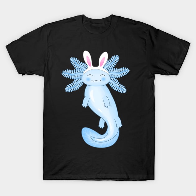 Happy Easter Axolotl T-Shirt by Purrfect